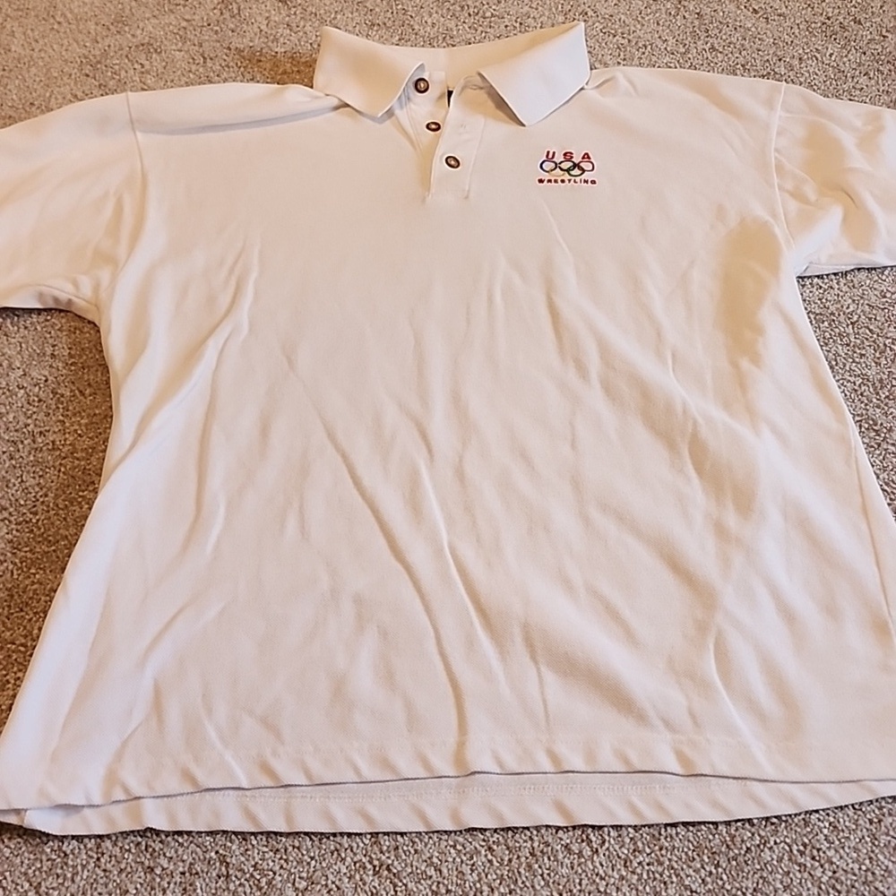 Beard Brook USA Wrestling Polo, 2000 Olympic Games, Size Large